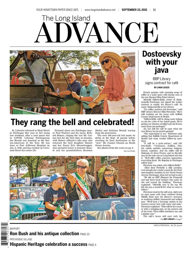 The Long Island Advance - September 23, 2021 | The Long Island Advance